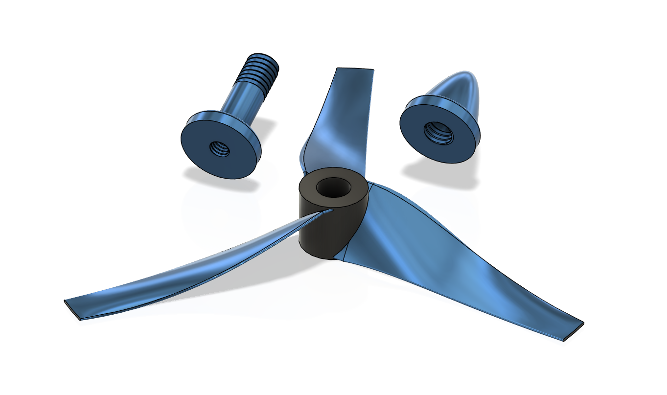 螺旋桨 3 叶片（3.9 英寸）